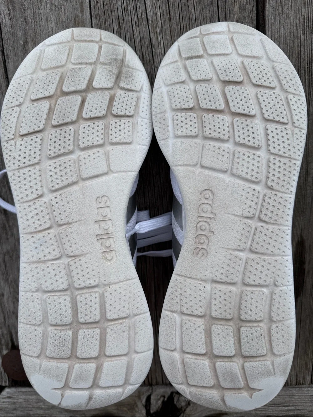 adidas White Women's Sneakers - Picture 6 of 11